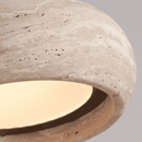 Stone Ring Pendant Light