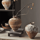 Patina Washed Ceramic Vessel