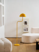 Arc Stem Dome Floor Lamp
