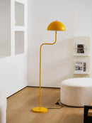 Arc Stem Dome Floor Lamp