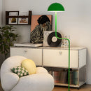 Arc Stem Dome Floor Lamp