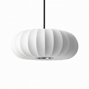 Japandi Ribbed Pendant Light