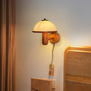 Scandinavian Oak Wood Wall Sconce