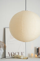 Handcrafted Washi Paper Pendant Ceiling Lamp