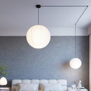 Handcrafted Washi Paper Pendant Ceiling Lamp