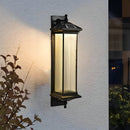 Ribbed Glass Wall Lantern