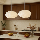 Scandinavian Sculpted Cloud Pendant Light