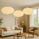 Scandinavian Sculpted Cloud Pendant Light