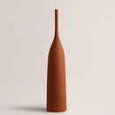 Long Neck Ceramic Vase