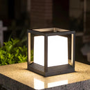 Minimalist Geometric Frame Post Light