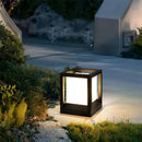 Minimalist Geometric Frame Post Light