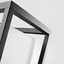 Minimalist Geometric Frame Post Light