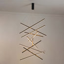 Cross Line Chandelier