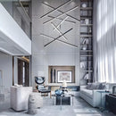 Cross Line Chandelier