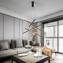 Cross Line Chandelier