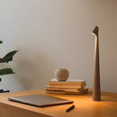 Angled Stem Taper Table Lamp