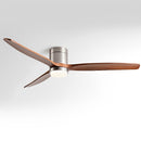 Modern Wood 3-Blade Ceiling Fan Light