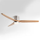Modern Wood 3-Blade Ceiling Fan Light