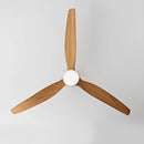 Modern Wood 3-Blade Ceiling Fan Light