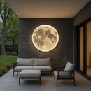Sculptural Lunar Wall Light