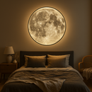 Sculptural Lunar Wall Light