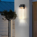 Clear Glass Column Wall Light