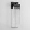 Clear Glass Column Wall Light