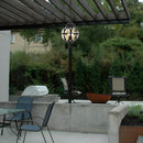 Metal Cage Glass Globe Pendant