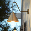 Bell-Style LED Outdoor Wall Sconce –Minimalist Waterproof Lighting