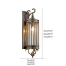 Classic Vintage Outdoor LED Wall Sconce IP65 Rated