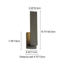 Linear Backlit Outdoor Wall Sconce