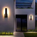 Linear Backlit Outdoor Wall Sconce