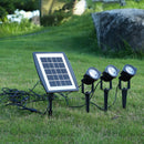Outdoor Solar Landscape Spotlight Set